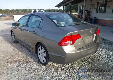 2007 Honda Civic Lx из США, поврежденный, VIN 1HGFA16547L052998